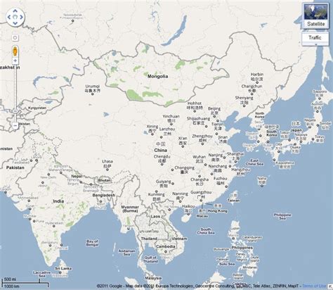 What is China's version of Google map?
