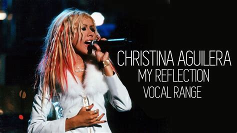 What is Christina Aguilera's vocal range?