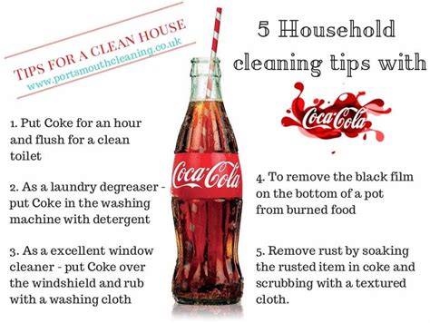 What is Coca-Cola good for cleaning?