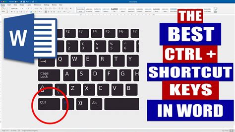 What is Ctrl +T in word?