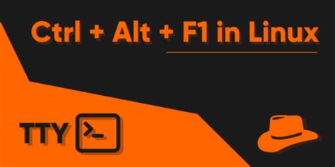 What is Ctrl Alt F1 in Linux?