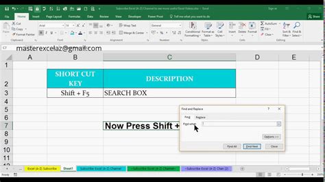 What is Ctrl F5 in Excel?
