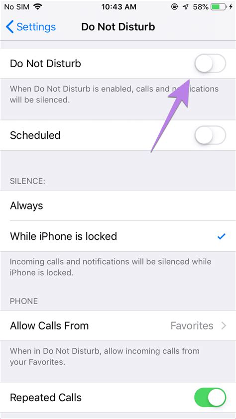 What is Do Not Disturb vs silent mode?