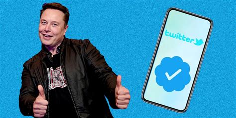 What is Elon Musk's blue check?
