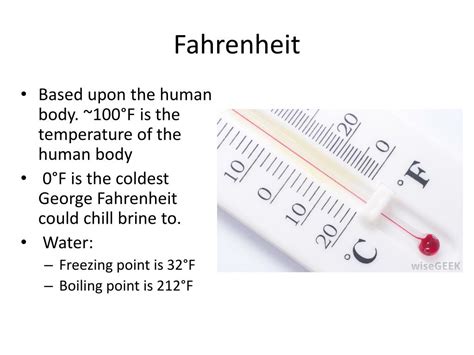 What is Fahrenheit based on wife?