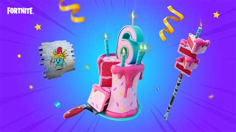 What is Fortnite's 6th birthday?