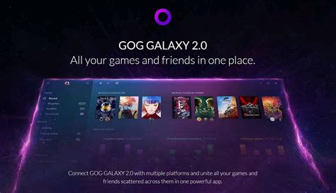 What is GOG galaxy?