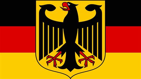 What is German flag with eagle?