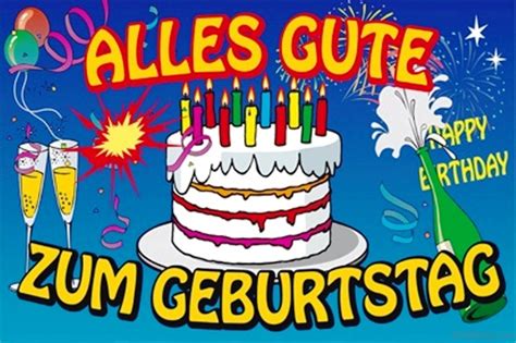 What is German for birthday?