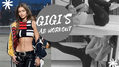 What is Gigi Hadid's workout routine?