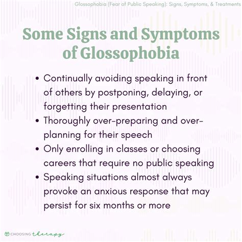 What is Glossophobia?