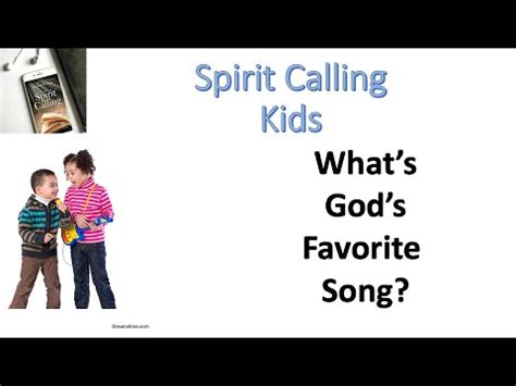 What is God's favorite music?