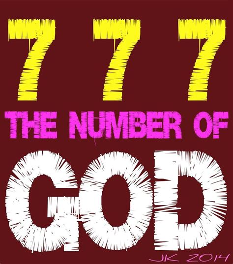 What is God's number 7?