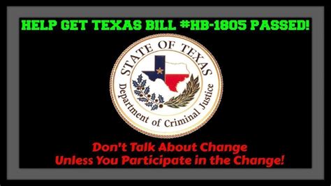 What is HB 1805 Texas?
