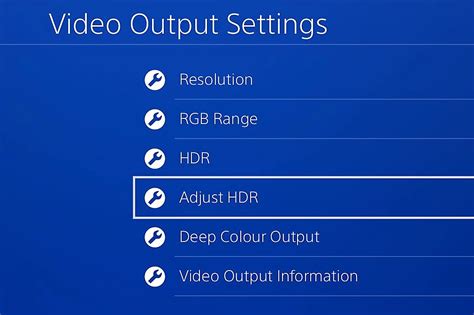 What is HDR on PS4?