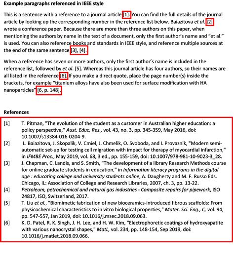 What is IEEE reference style?