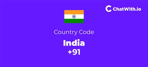 What is India country code for WhatsApp?