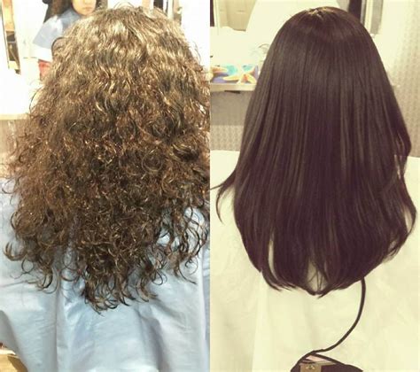 What is Japanese straight perm?