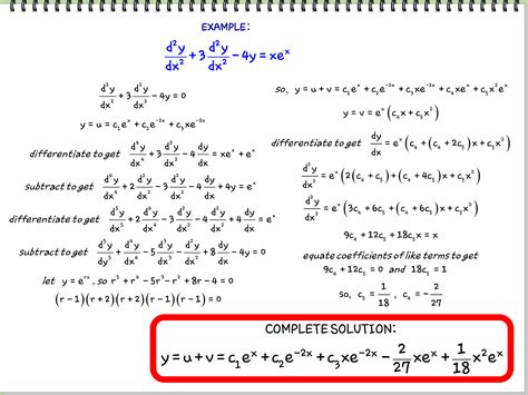 What is K in a differential equation?