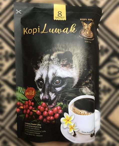 What is Kopi Luwak coffee made of?