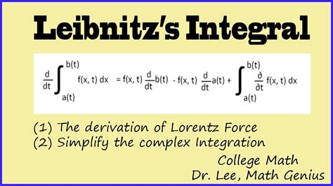 What is Leibniz rule in calculus?