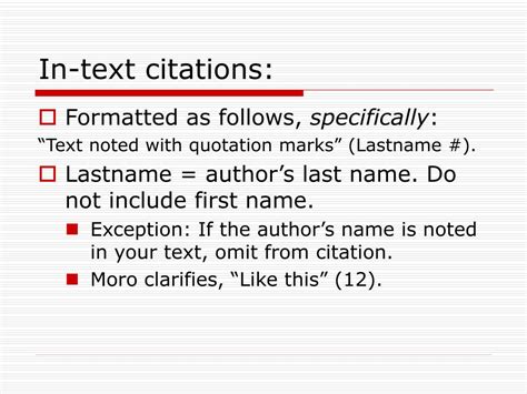 What is MLA citation method?