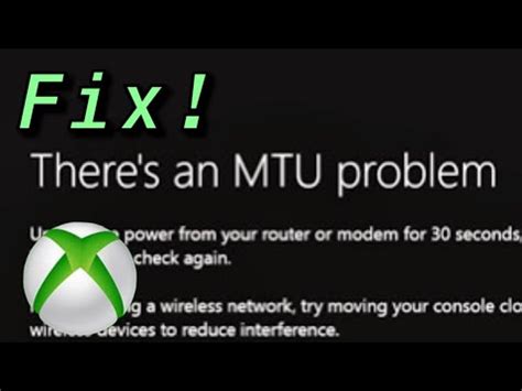 What is MTU on Xbox?