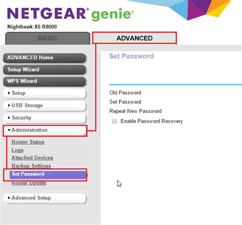 What is NETGEAR default IP password?