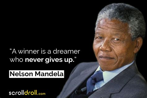 What is Nelson Mandela Favourite quote?