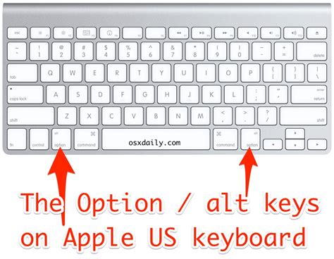 What is Option key on Mac?