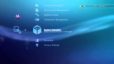 What is PS3 system activation?