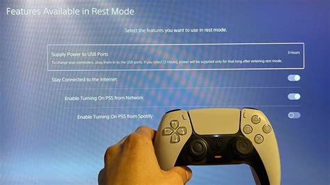What is PS5 rest mode?