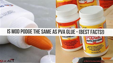 What is PVA glue called in USA?