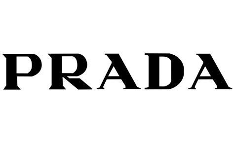 What is Prada logo made of?