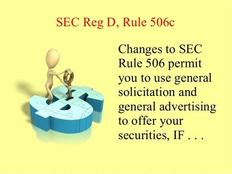 What is Reg D Rule 506 C?