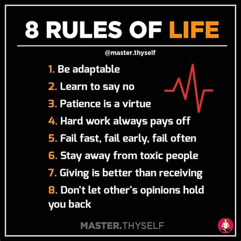 What is Rule 10 in 12 Rules of life?