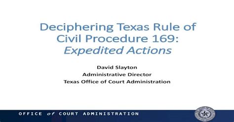 What is Rule 169 in Texas Rules of Civil Procedure?