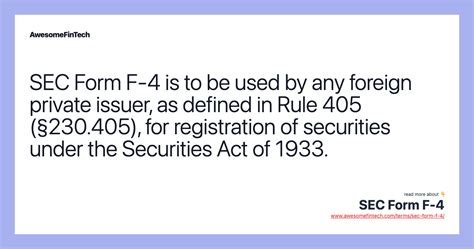 What is Rule 405 in securities law?