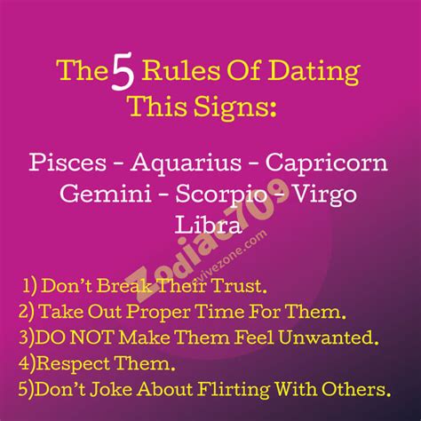 What is Rule 5 in dating?