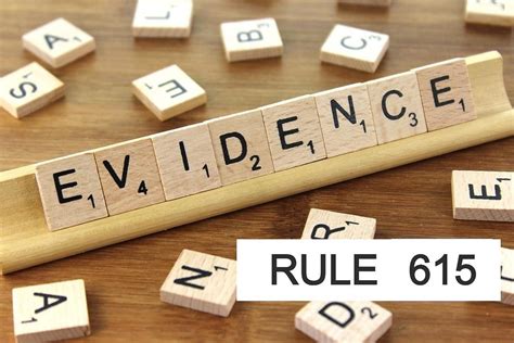 What is SC Rule of evidence 615?