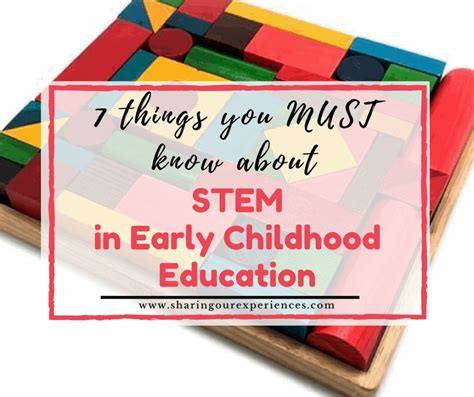 What is STEM in early childhood?