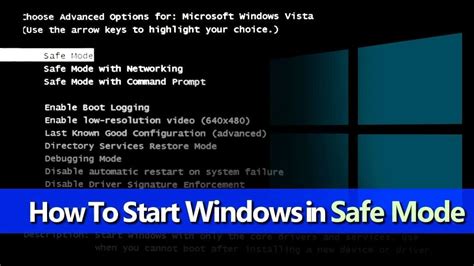What is Safe Mode command?
