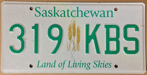 What is Saskatchewan license plate slogan?