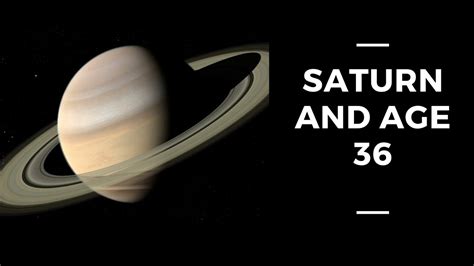 What is Saturn age?