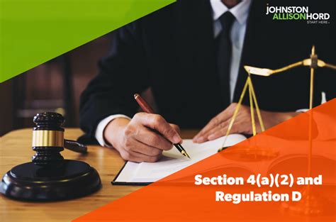 What is Section 4 A )( 2 of the Securities Act and Regulation D?