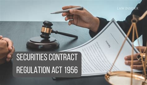 What is Section 4 of securities Contract Regulation Act?