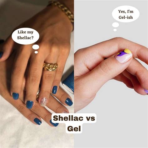 What is Shellac vs gel?