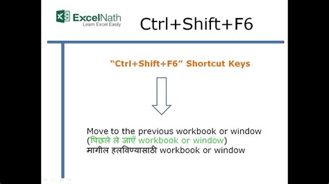 What is Shift F6?