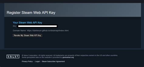 What is Steam API key?