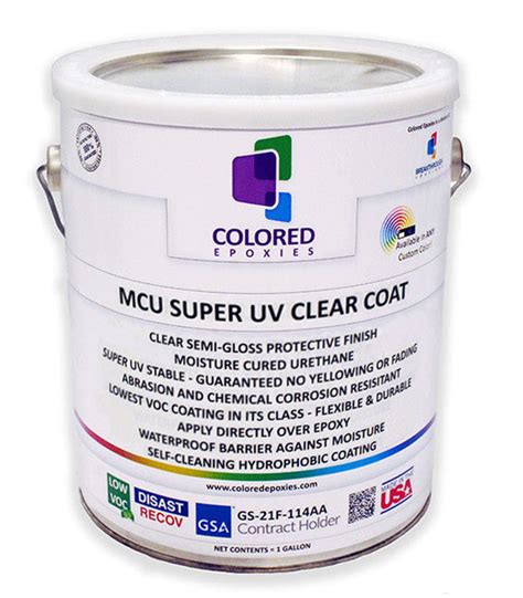 What is UV clear coat?